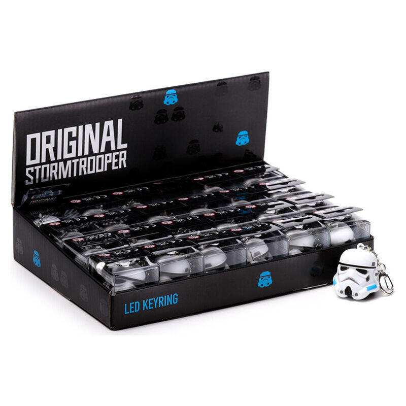 Pack De 24 Unidades - Llavero Stormtrooper Star Wars Luz