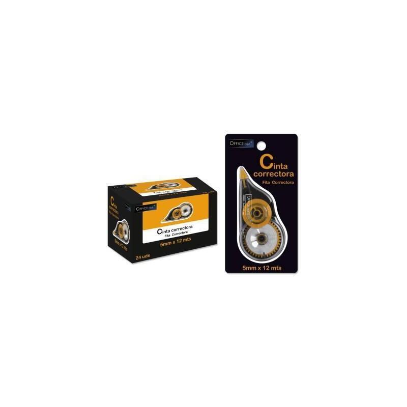 Pack De 24 Unidades Office Club Cinta Correctora 5mmx12m Blister