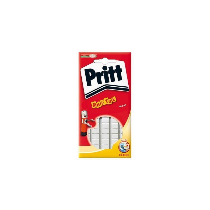 Pack De 24 Unidades Pritt Masilla Adhesiva Blanca Multi-Tack 65 Pastillas