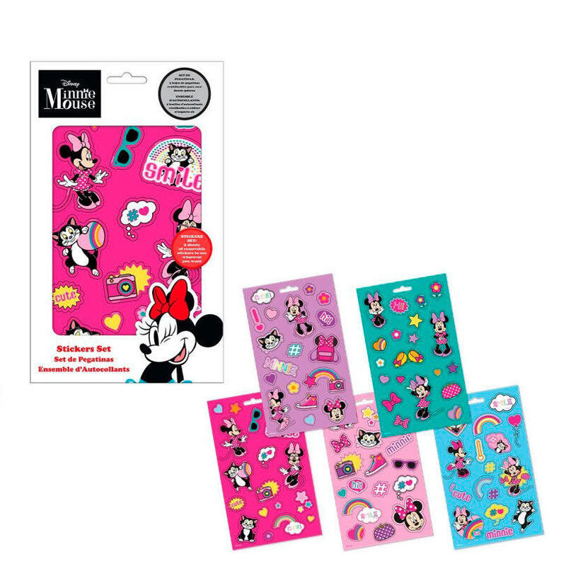Pack De 24 Unidades - Set Pegatinas Minnie Disney