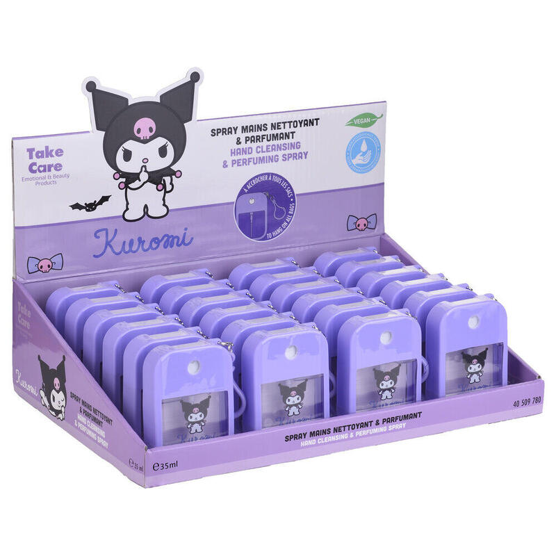 Pack De 24 Unidades - Spray Desinfectante Manos Kuromi Hello Kitty