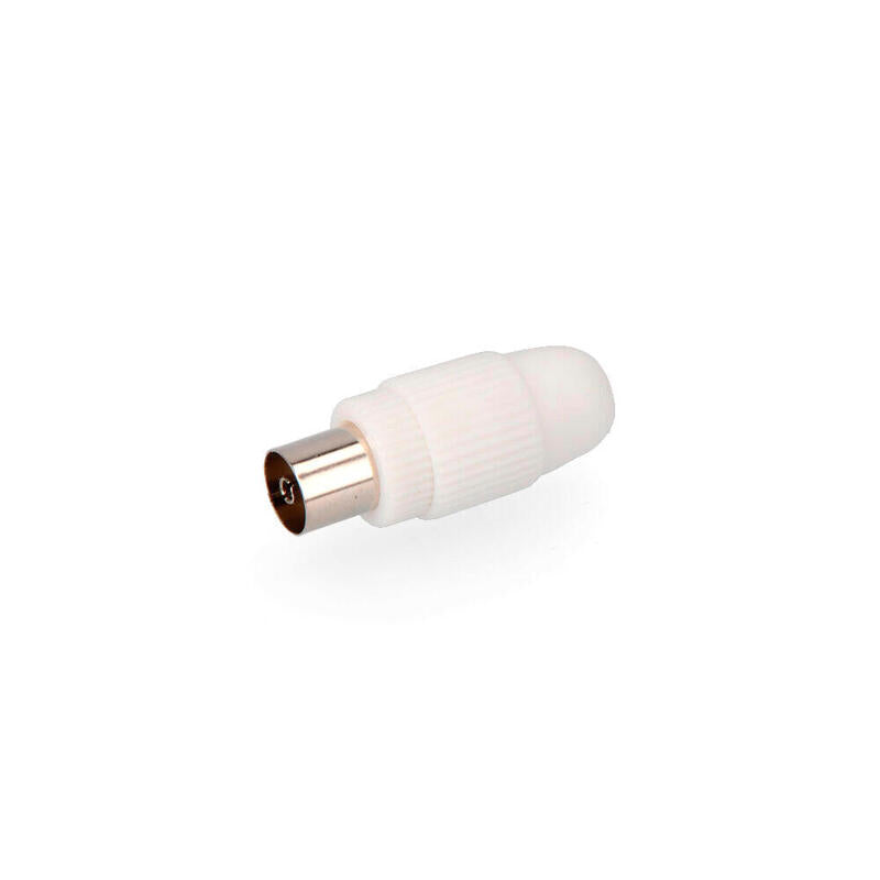 Pack De 25 Unidades - Base Aerea Tv 9,5mm. Recta Hembra Retractilado Edm
