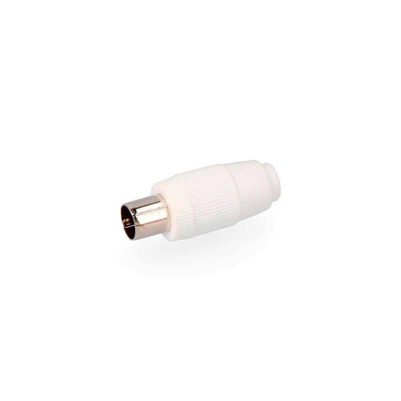 Pack De 25 Unidades - Clavija Tv 9,5mm. Recta Macho Retractilado Edm