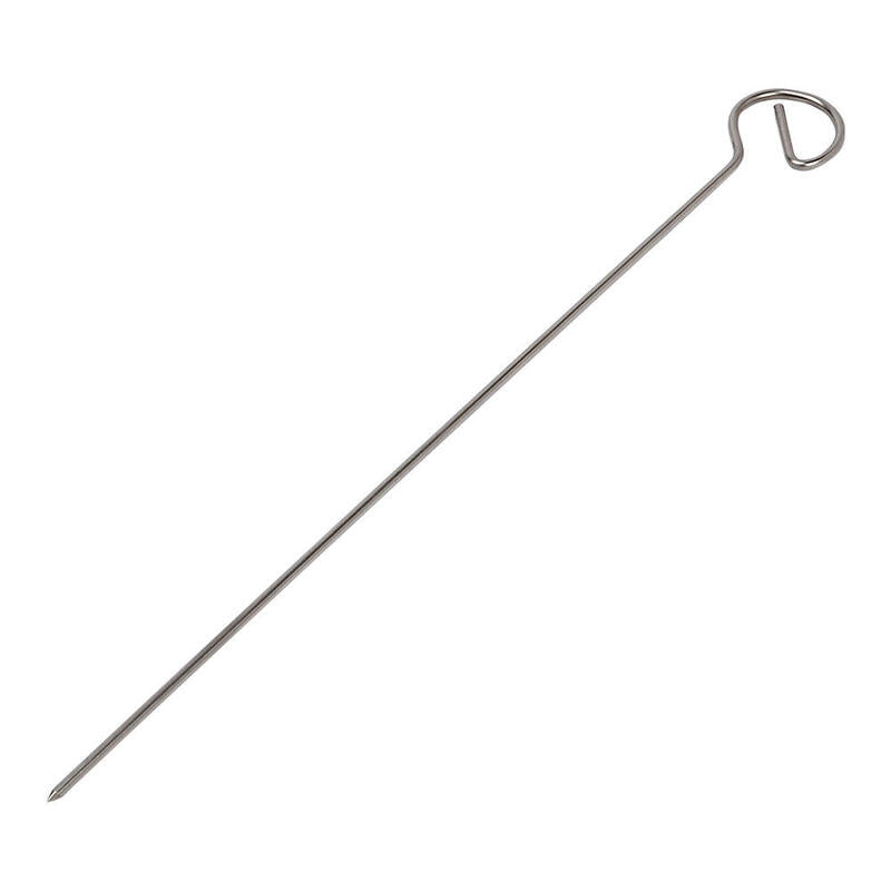 Pack De 25 Unidades - Pincho De Acero Inoxidable 18/8 De 35cm. Sauvic