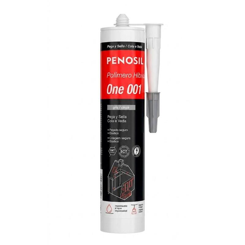Pack De 3 Unidades - Adhesivo Y Sellador Polimero Híbrido One 001 Gris, 290 Ml