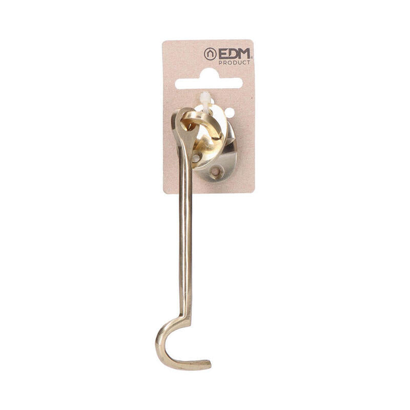 Pack De 3 Unidades - Aldabilla Barco 125mm Laton Pulido En Cartón Colgante Edm