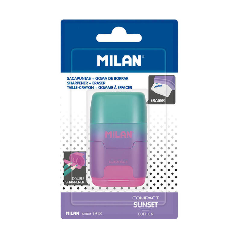 Pack De 3 Unidades - Blíster Afilaborra Compact Sunset Lila- Rosa Milan