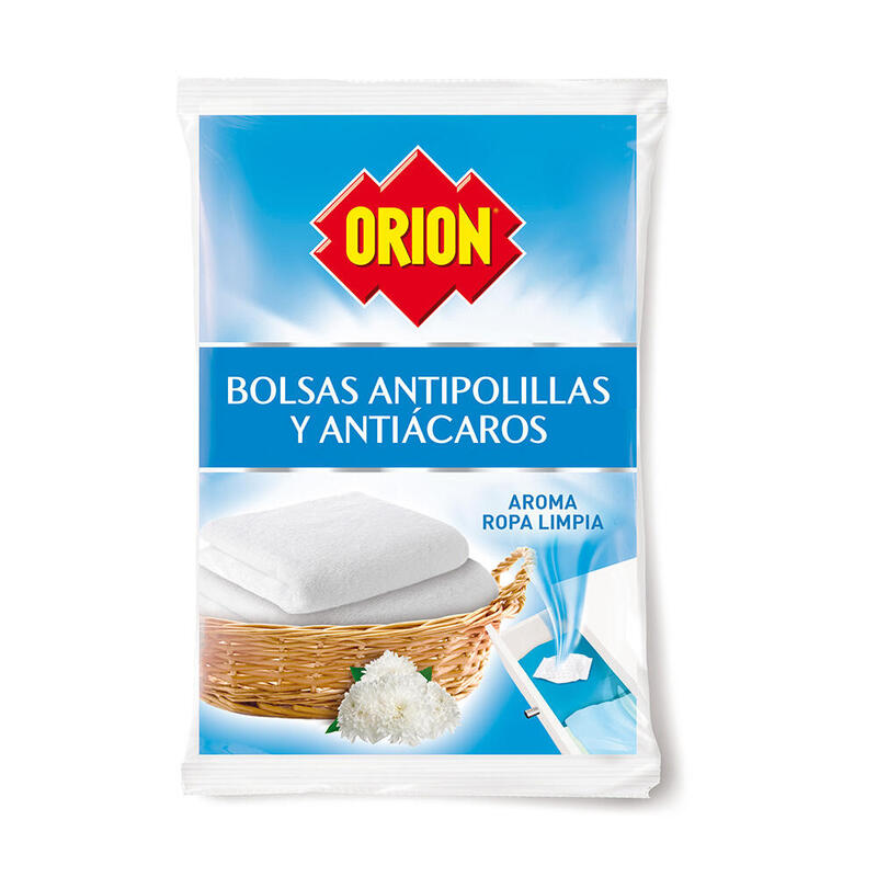Pack De 3 Unidades - Bolsa Antipolillas Aroma Ropa Limpia 20 Uds