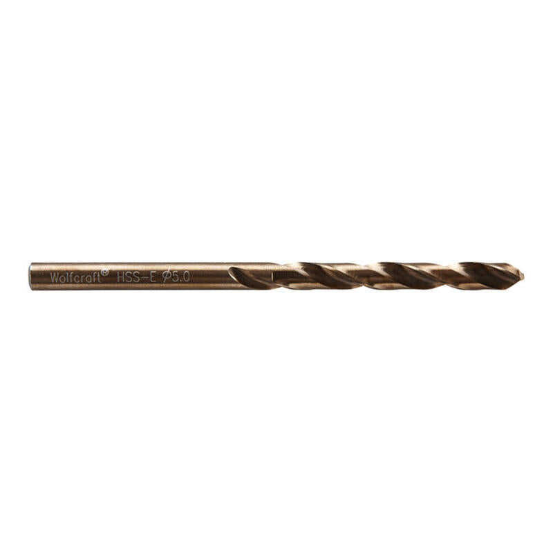 Pack De 3 Unidades - Broca Para Metal Hss Cobalto Rectificada, Ø5x 86 Mm