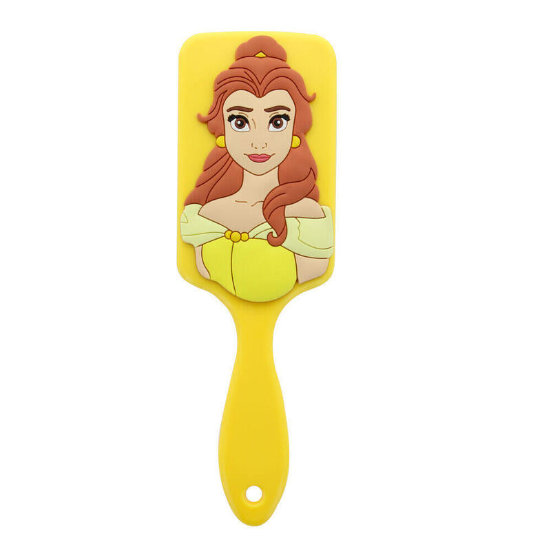 Pack De 3 Unidades - Cepillo Pelo 3d Bella La Bella Y La Bestia Disney