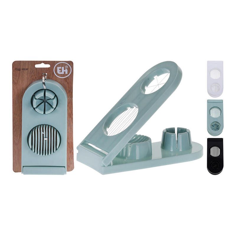Pack De 3 Unidades - Corta Huevos 3 Funciones 21cm