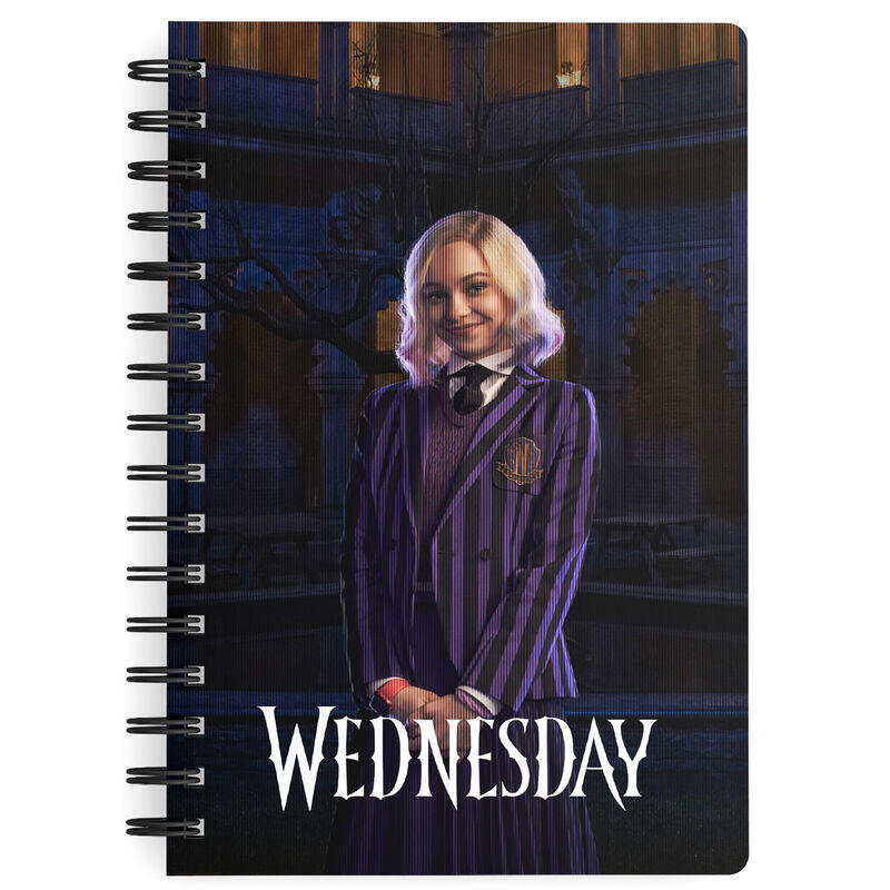 Pack De 3 Unidades - Cuaderno A5 Enid Miercoles