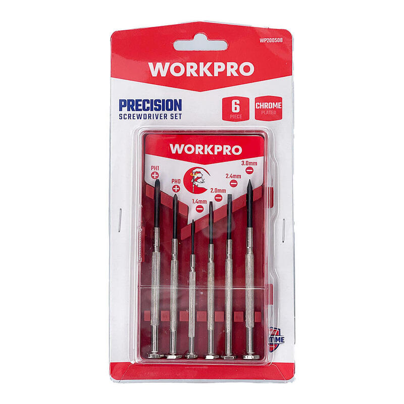 Pack De 3 Unidades - Destornilladores De Precisión, 6 Piezas