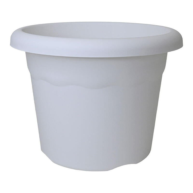 Pack De 3 Unidades - Maceta De Inyeccion Color Blanco Ø40cm Plastiken