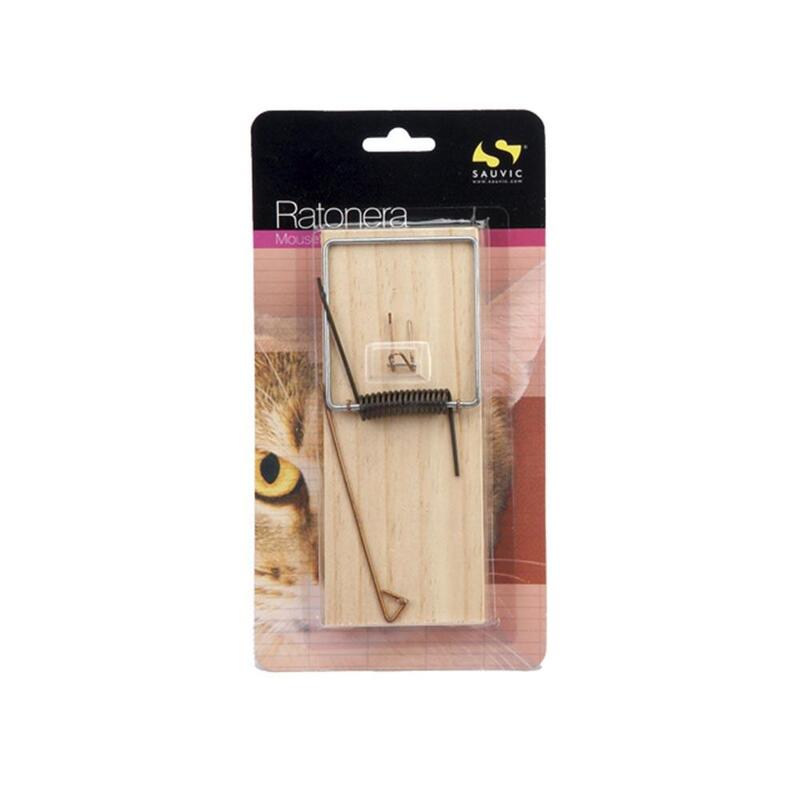 Pack De 3 Unidades - Ratonera "Tabla" Tamaño N°3 (Blister 1 Unid.) 7,2x17,54x1,2cm