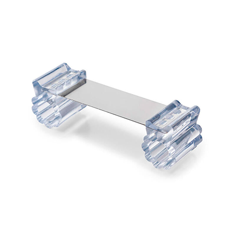 Pack De 3 Unidades - Retenedor Puerta Flexible Transparente 5203-0-000 (Blister) Inofix