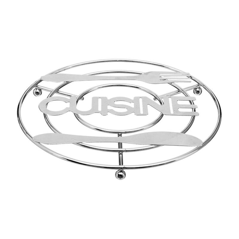 Pack De 3 Unidades - Salvamanteles Metalico Ø20cm Modelo Cuisine