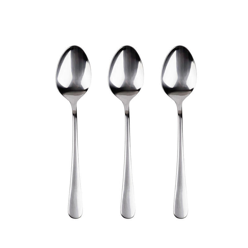 Pack De 3 Unidades - Set 3 Unid.. Cuchara De Acero Inoxidable Reciclado Brillo Natur Sg7767 San Ignacio