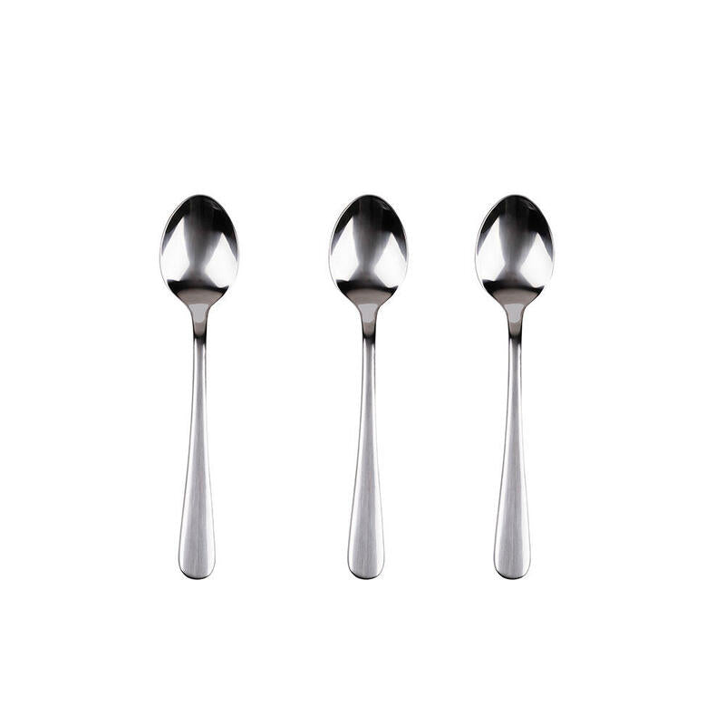 Pack De 3 Unidades - Set 3 Unid. Cucharilla De Acero Inoxidable Reciclado Brillo Natur Sg7768 San Ignacio