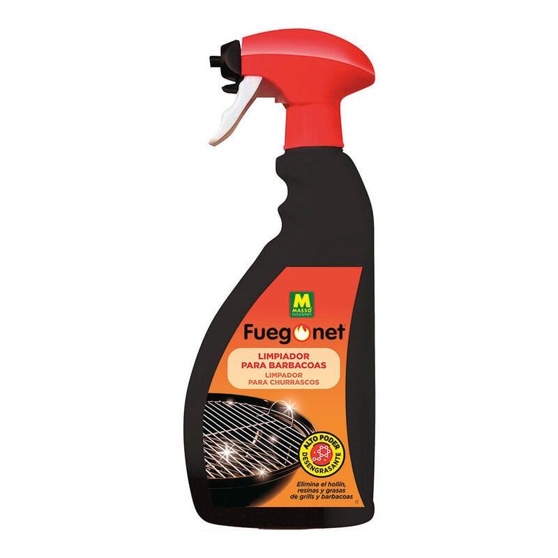 Pack De 3 Unidades - Spray Limpiador De Barbacoas 750ml Fuegonet 231097 Massó
