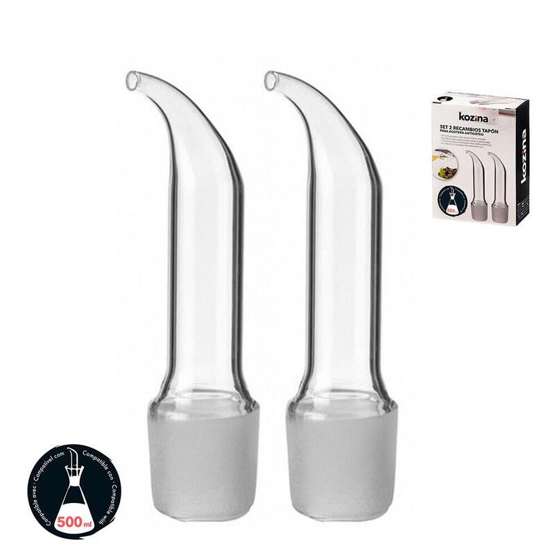 Pack De 3 Unidades - Tapón Recambio Para Aceitera Antigoteo 500 Ml, 2 Uds