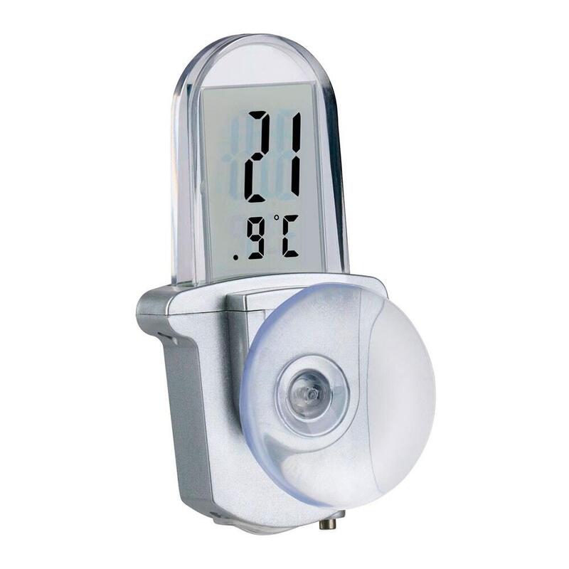 Pack De 3 Unidades - Termómetro Exterior Digital Con Ventosa