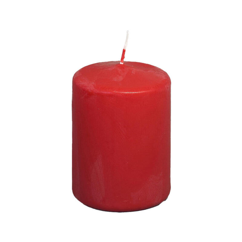 Pack De 3 Unidades - Vela Para Centros Color Rojo 7,5cm Magic Lights
