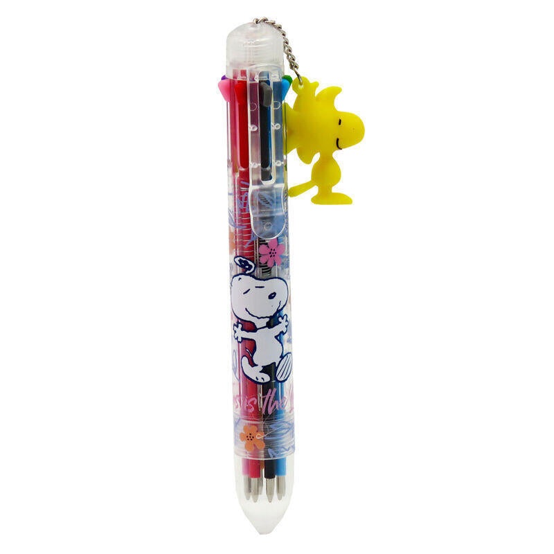Pack De 30 Unidades - Boligrafo 8 Colores Snoopy