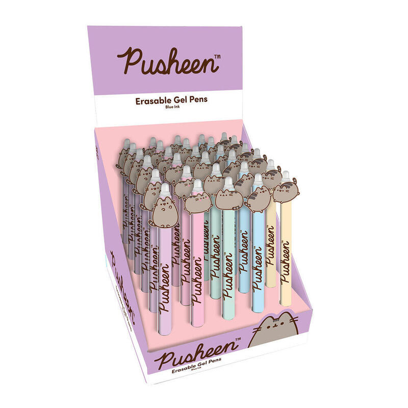 Pack De 30 Unidades - Boligrafo Borrable Pusheen Surtido