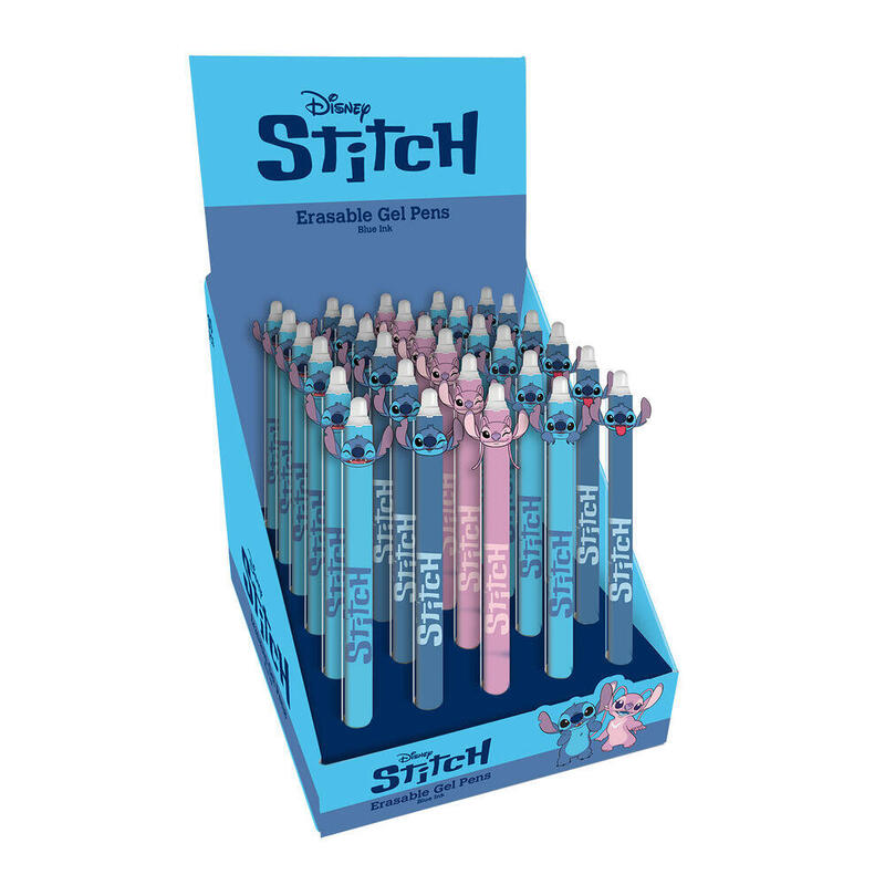 Pack De 30 Unidades - Boligrafo Borrable Stitch Disney Surtido