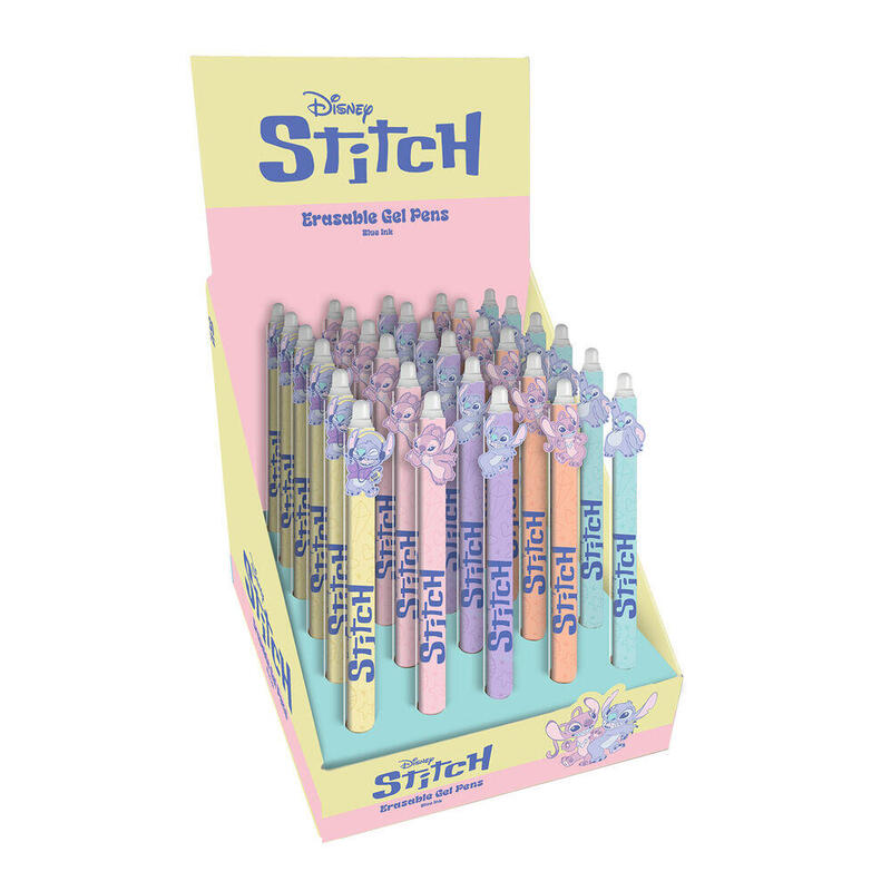 Pack De 30 Unidades - Boligrafo Borrable Stitch Disney Surtido