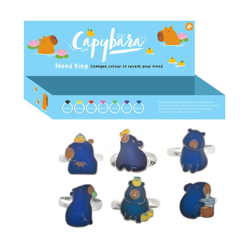 Pack De 36 Unidades - Anillo Capibara Surtido