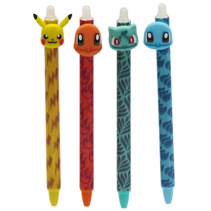 Pack De 36 Unidades - Boligrafo Borrable Pokemon Surtido