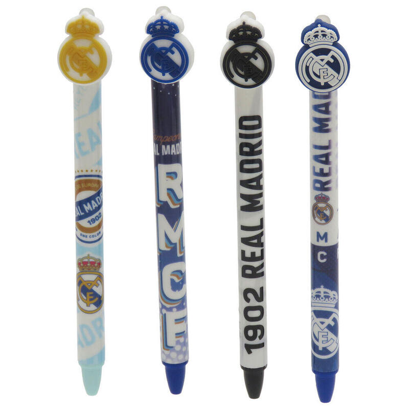 Pack De 36 Unidades - Boligrafo Borrable Real Madrid Surtido