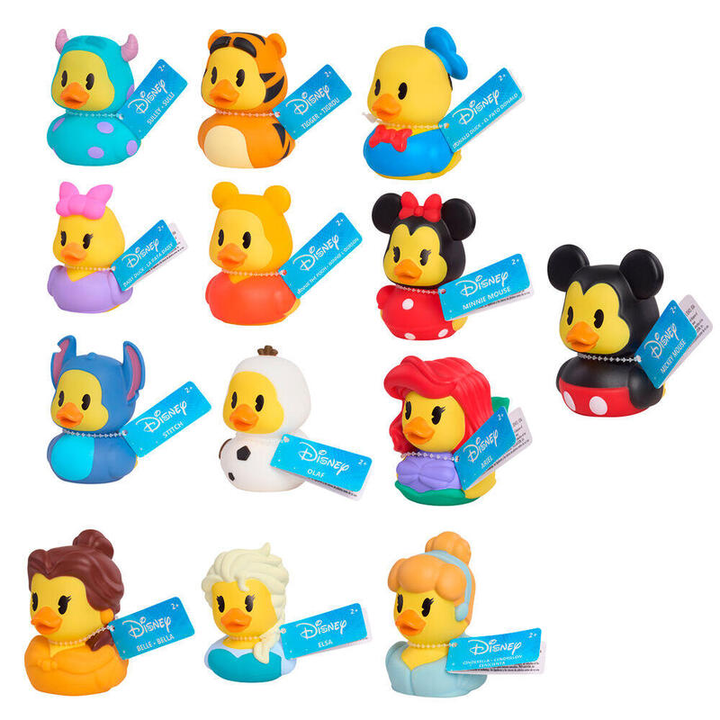 Pack De 36 Unidades - Pato Goma Disney 6cm Surtido
