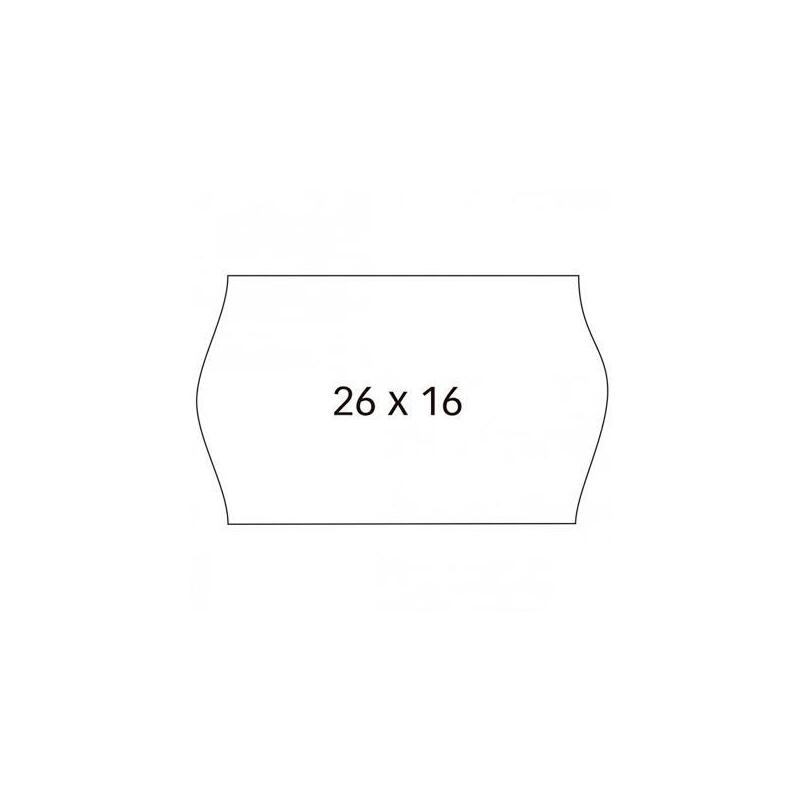 Pack De 36 Unidades Swing Etiquetas Adhesivas Removibles Open Para Precios 26x16mm Rollo 1500 Blanco