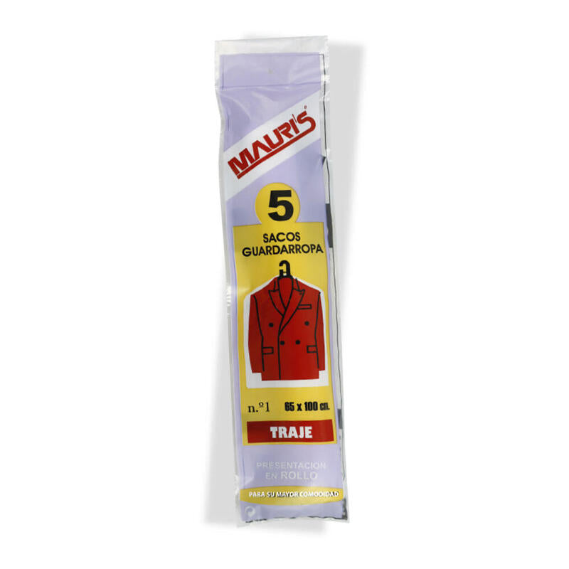 Pack De 4 Unidades - 5 Sacos Guardarropa Nº 3 Abrigo 65x150cm Mauris