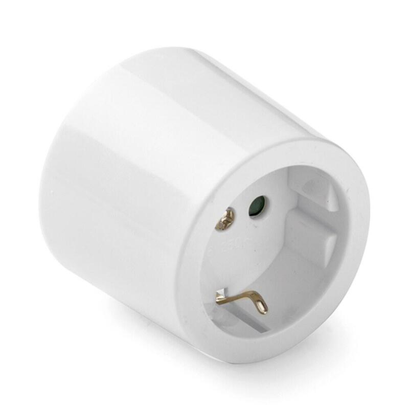 Pack De 4 Unidades - Base De Superficie Redonda Tt 16a 250 V, Blanca