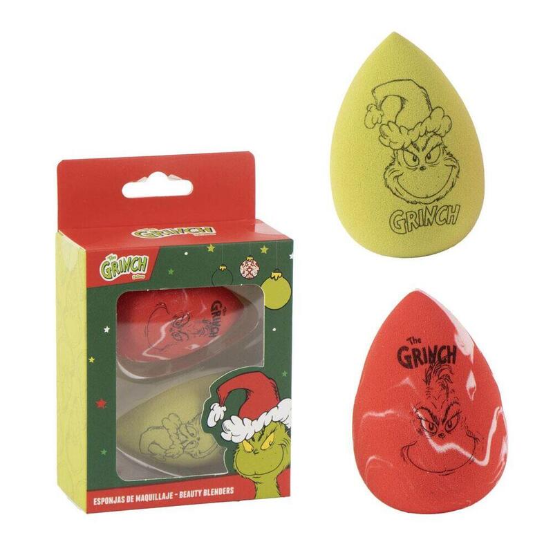 Pack De 4 Unidades - Blister 2 Esponjas Maquillaje El Grinch