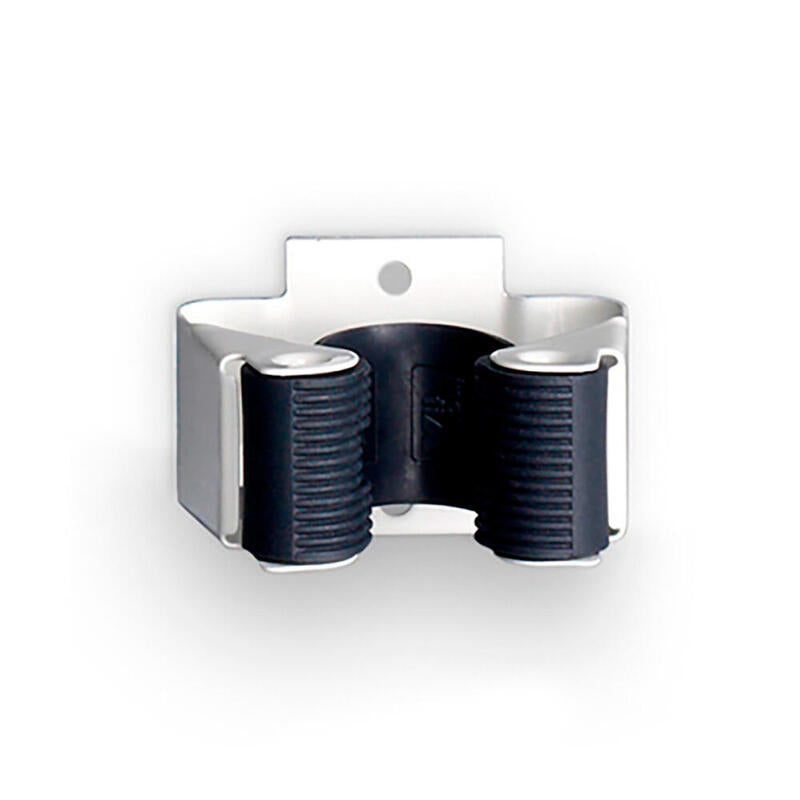 Pack De 4 Unidades - Colgador Escobas Adhesivo Blanco (Blister 2 Unid.) Inofix