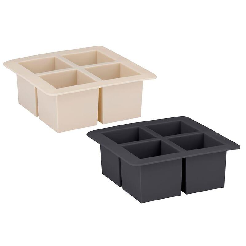 Pack De 4 Unidades - Cubitera Colores Surtidos 15,2 X 15,2 X 5,8 Cm