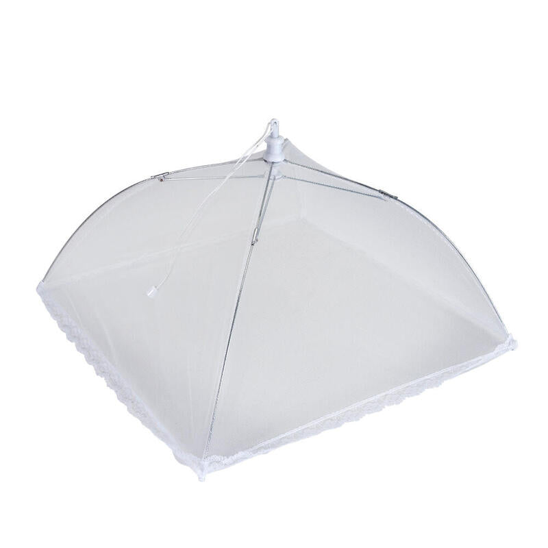 Pack De 4 Unidades - Cubreplatos De Nylon Plegable 30x30cm