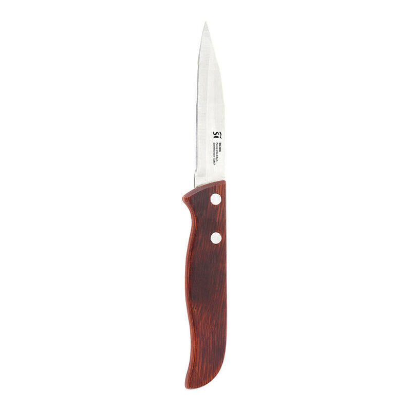 Pack De 4 Unidades - Cuchillo Pelador 8,5 Cm Acero Inox Pakka Sg-4236 San Ignacio