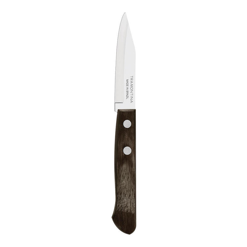 Pack De 4 Unidades - Cuchillo Polywood Castaño Para Verduras Y Frutas 7,3 Cm