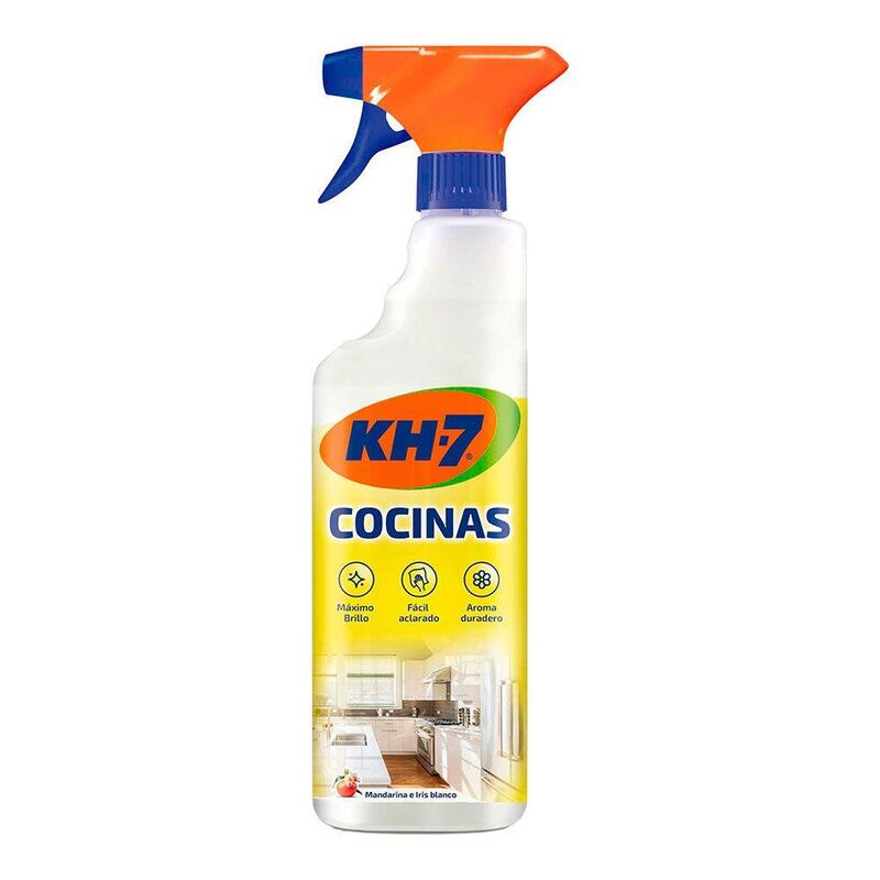 Pack De 4 Unidades - Limpiador Para Cocinas, Mandarina E Iris, Pulverizador, 500 Ml