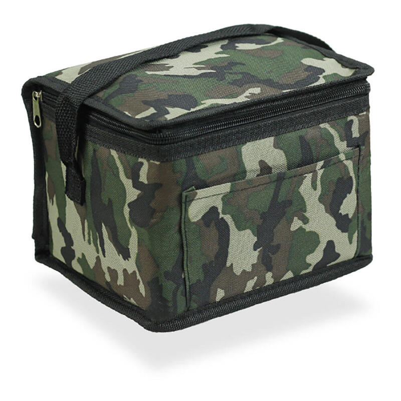 Pack De 4 Unidades - Nevera Diseño Camuflaje Con Asa 4,5l. Hidalgo