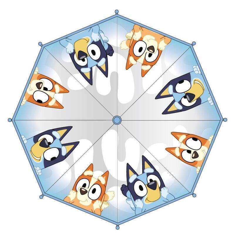 Pack De 4 Unidades - Paraguas Manual Burbuja Bluey