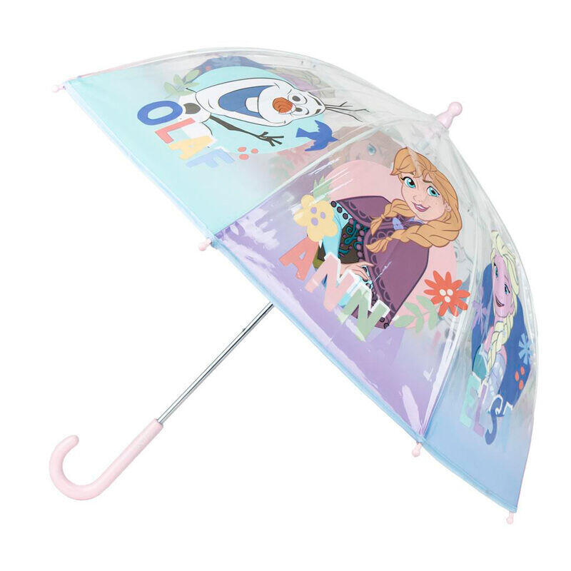 Pack De 4 Unidades - Paraguas Manual Burbuja Frozen Disney