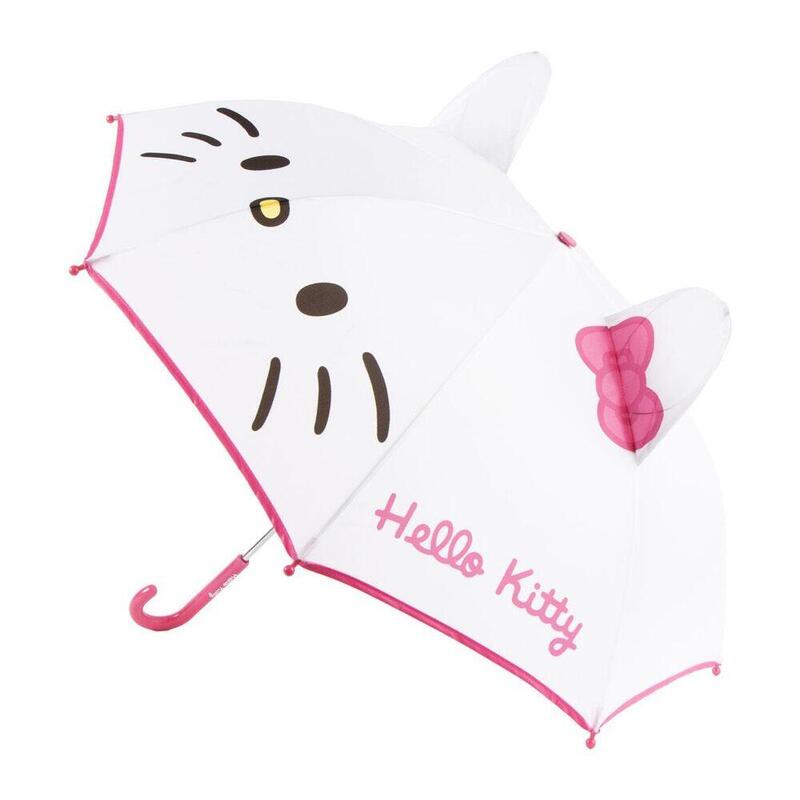 Pack De 4 Unidades - Paraguas Manual Hello Kitty