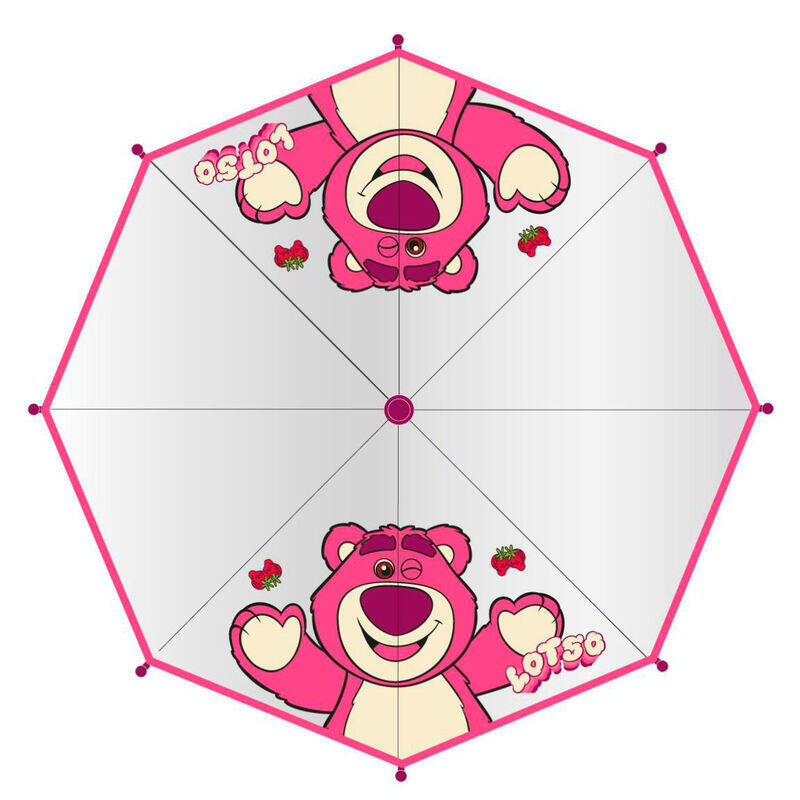 Pack De 4 Unidades - Paraguas Manual Lotso Toy Story Disney 60cm
